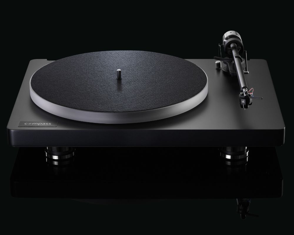 Compass Turntable Black